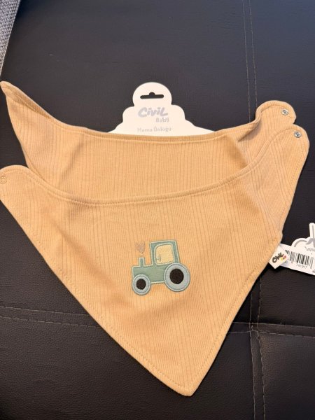 مريولة لون بيج 2 قطعة CIVIL