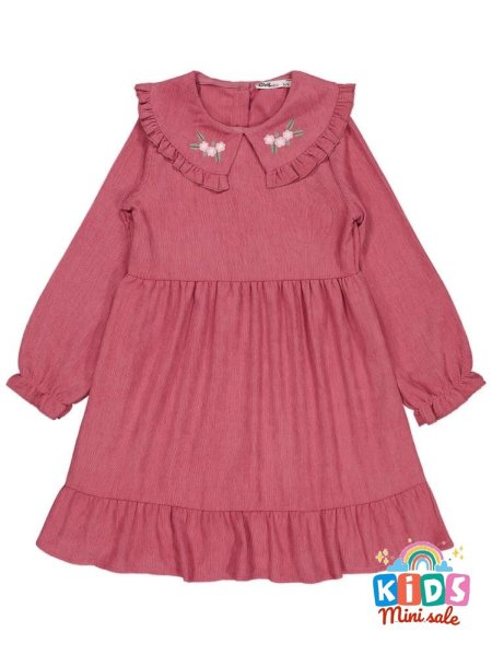 فستان ربيعي قطني ثقيل بناتي CIVIL