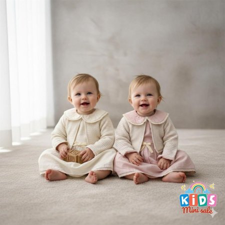 فستان بناتي ربيعي