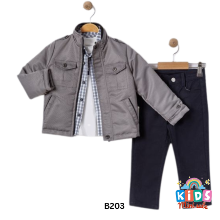 طقم ولادي 4 قطع