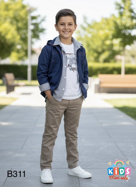 طقم ولادي 4 قطع