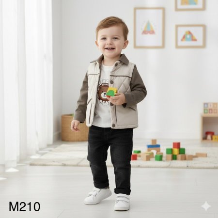 طقم ولادي 4 قطع